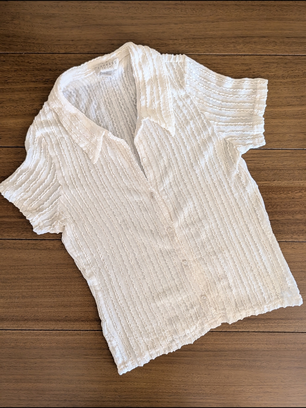 Vintage 90s Express Button Up
